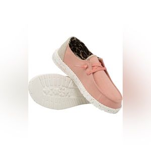Pink Hey Dudes. Size 8.